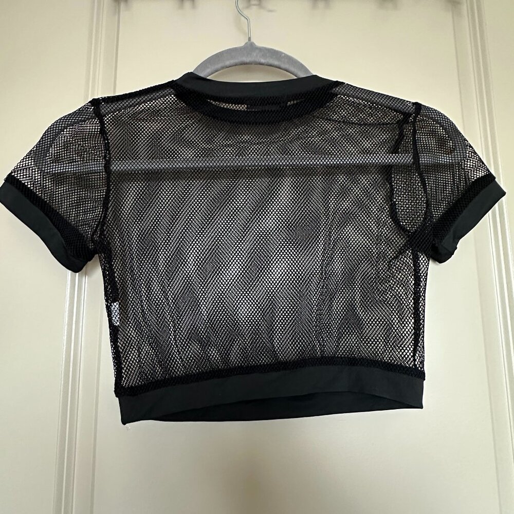 Just Quella Shirt, M, Female, Black—Fishnet